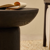 Linea Furniture Easton Acacia Wood Side Table