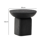 Linea Furniture Easton Acacia Wood Side Table