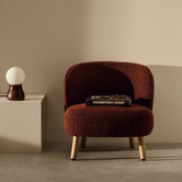 Linea Furniture Villa Boucle Armchair
