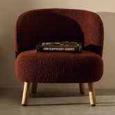 Linea Furniture Villa Boucle Armchair