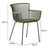 Linea Furniture Lagro Outdoor Dining Chairs