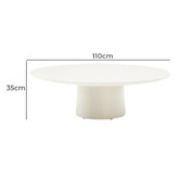 Linea Furniture Alto Cement Outdoor Coffee Table
