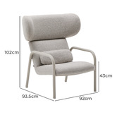 Linea Furniture Florence Upholstered Armchair
