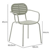 Linea Furniture Bowie Outdoor Dining Chairs