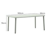 Linea Furniture Braden Outdoor Dining Table