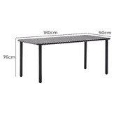 Linea Furniture Braden Outdoor Dining Table