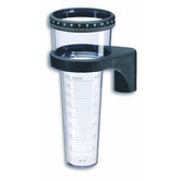 ATW Australia Plastic Rain Gauge with Memory Revolving Ring