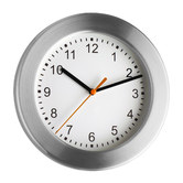 ATW Australia Brushed Aluminium Wall Clock