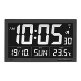 ATW Australia Black Rectangular Alarm Clock