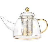Ashdene Honey Bee 1.3L Glass Teapot