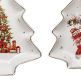 Ashdene 2 Piece Spirit of Christmas Tree Platter Set