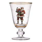 Ashdene 4 Piece Spirit of Christmas 300ml Glass Goblet Set