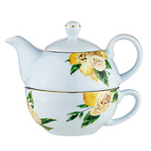 Ashdene 3 Piece Citrus Blooms 450ml Tea For One Set