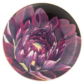 Ashdene Dark Florals Purple Flame 180ml Cup &amp; Saucer
