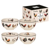 Ashdene 4 Piece Heartland 13.5cm Cereal Bowl Set