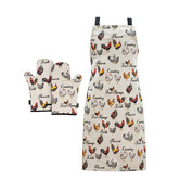 Ashdene 3 Piece Heartland Apron &amp; Oven Mitt Set