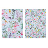 Ashdene 2 Piece Romantic Garden Cotton Kitchen Towel Set