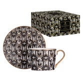 Ashdene Noir Decadence 230ml Cup &amp; Saucer