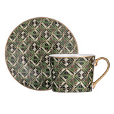 Ashdene Emerald Decadence 230ml Cup &amp; Saucer