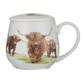 Ashdene Highland Herd 430ml Mug with Infuser