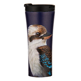 Ashdene Modern Birds Kookaburra 500ml Travel Mug