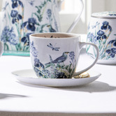 Ashdene Iris Garden 260ml Cups &amp; Saucers