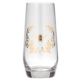 Ashdene Elegant Bee 470ml Crystal Highball Tumblers