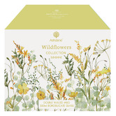 Ashdene Sunshine Wildflowers 350ml Double Wall Glass Mug