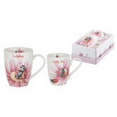 Ashdene 2 Piece Lady Bug Mini Me Mug Set