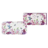 Ashdene Birds &amp; Blooms Fine Bone China Rectangular Platter