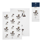 Ashdene 2 Piece Jack Russell Puppy Love Jack Kitchen Towel Set
