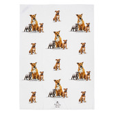 Ashdene 2 Piece Staffy Terrier Puppy Love Kitchen Towel Set