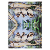 Ashdene 2 Piece Kookaburra &amp; Koala Babies of the Bush Kitchen Towel Set