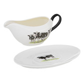 Ashdene 2 Piece Meet the Girls 360ml Gravy Boat &amp; Saucer Set