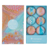 Ashdene 6 Piece Koort Boodja Heart Country Glass Magnet Set