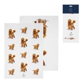 Ashdene 2 Piece Goldendoodle Puppy Love Kitchen Towel Set