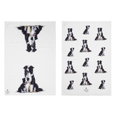Ashdene 2 Piece Border Collie Puppy Love Border Kitchen Towel Set