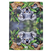 Ashdene 2 Piece Kookaburra &amp; Koala Babies of the Bush Kitchen Towel Set