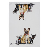 Ashdene 2 Piece French Bulldog Puppy Love Kitchen Towel Set