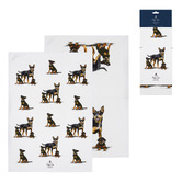 Ashdene 2 Piece Kelpie Puppy Love Kitchen Towel Set