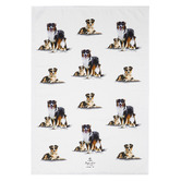Ashdene 2 Piece Australian Shepherd Puppy Love Kitchen Towel Set
