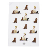Ashdene 2 Piece Labrador Puppy Love Kitchen Towel Set
