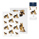 Ashdene 2 Piece German Shepherd Puppy Love Kitchen Towel Set