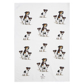 Ashdene 2 Piece Jack Russell Puppy Love Jack Kitchen Towel Set