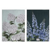 Ashdene 2 Piece Blue &amp; Green Secret Garden Tea Towel Set