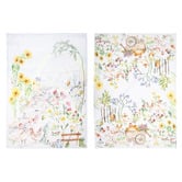 Ashdene 2 Piece Garden Hens Tea Towel Set
