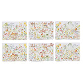 Ashdene 6 Piece Garden Hens Placemat Set