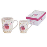 Ashdene 2 Piece Mini Me Tweet Tweet &amp; Peep Peep Mug Set