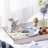 Ashdene 3 Piece Aurielle Hydrangea Breakfast Set