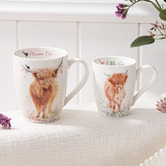 Ashdene 2 Piece Mini Me Mumma &amp; Little Coo Mug Set